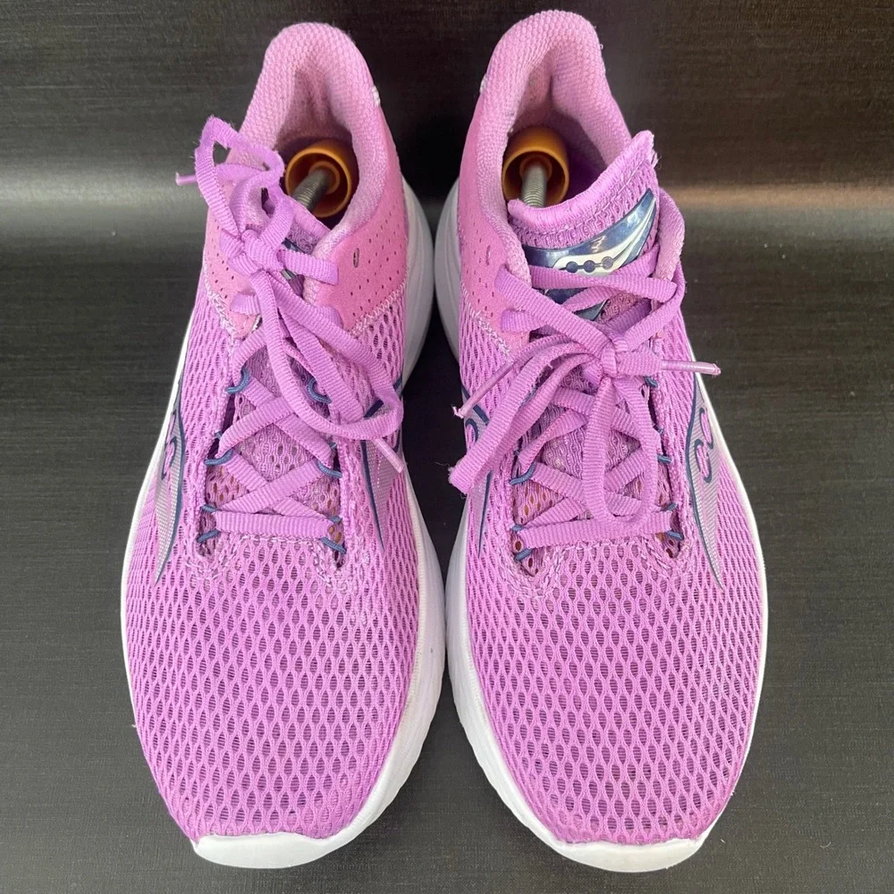 Saucony Kinvara 14 Womens Sz 7.5 Running Training Orchid Purple Shoes S10823-36 - Picture 3 of 9